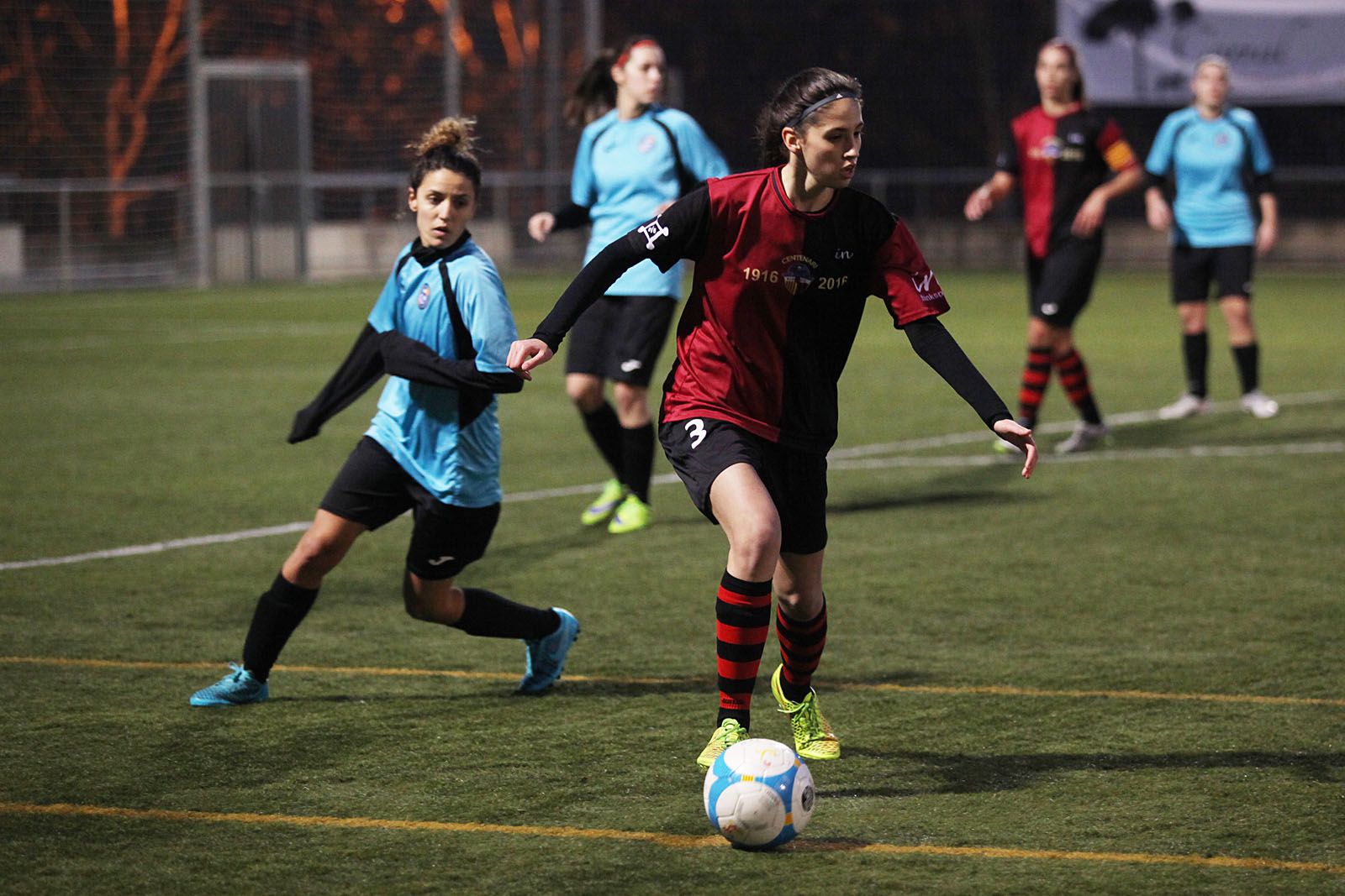Elisabet Romero és una de les capitanes del Sant Cugat FC. FOTO: Lali Puig