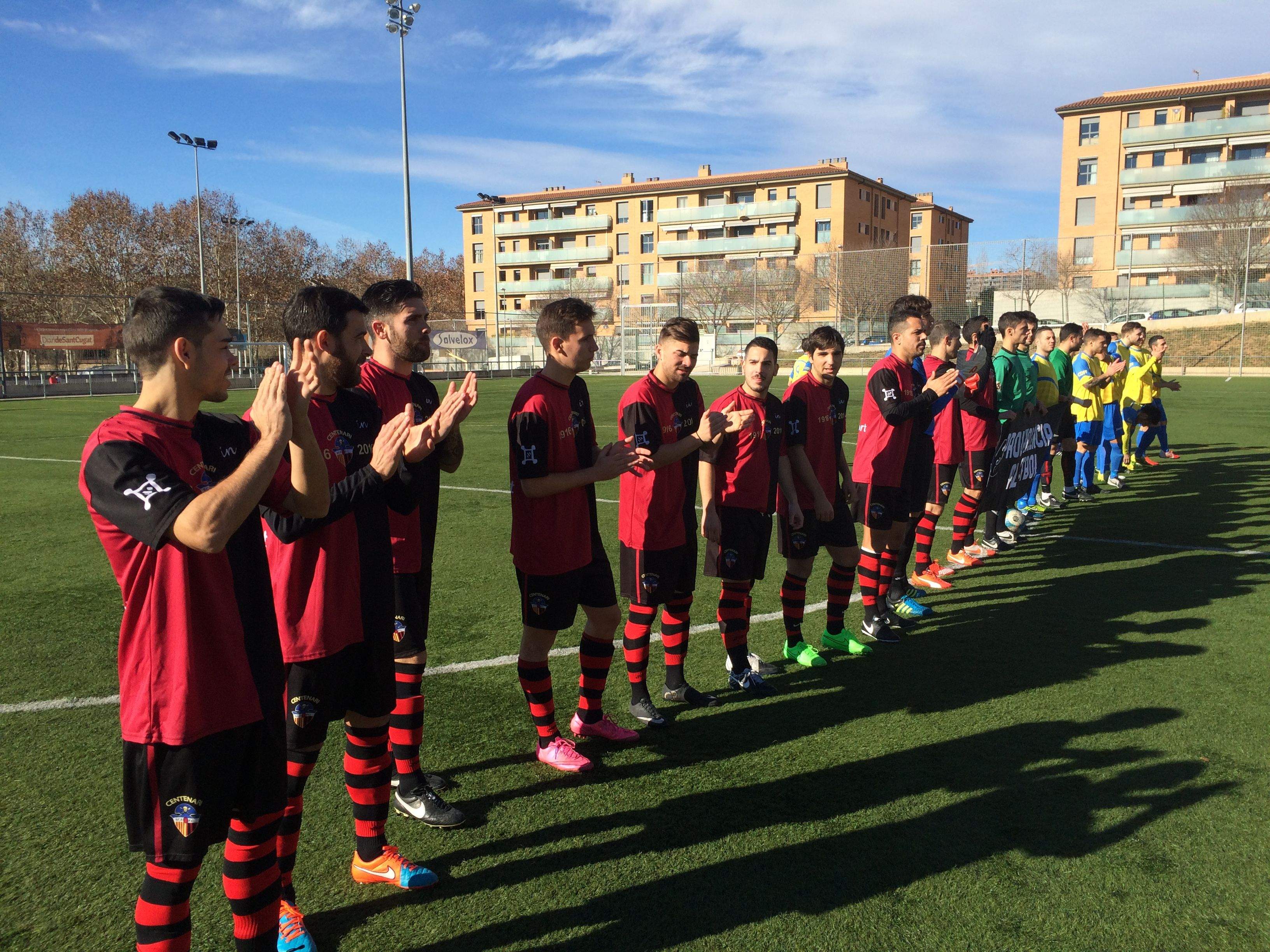 El Sant Cugat Esport FC ha finalitzat la primera volta amb quatre victòries consecutives. FOTO: À. L. P.