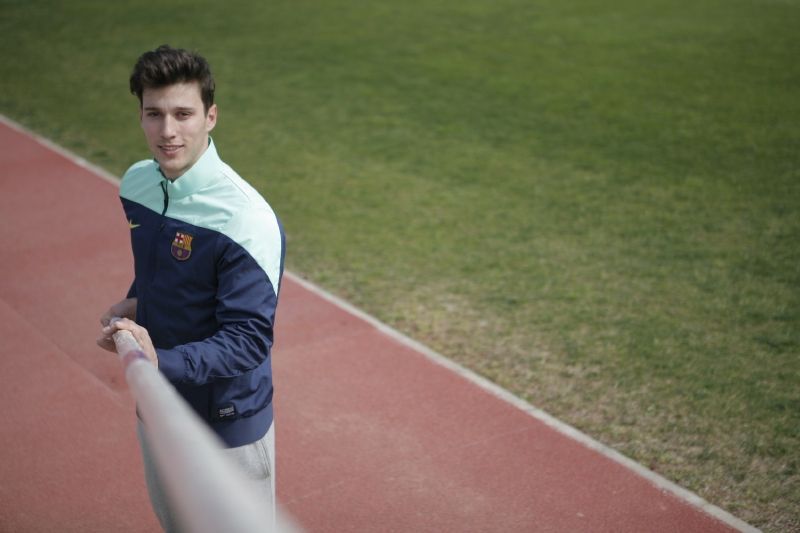 Didac Salas, al CAR de Sant Cugat. FOTO: Artur Ribera