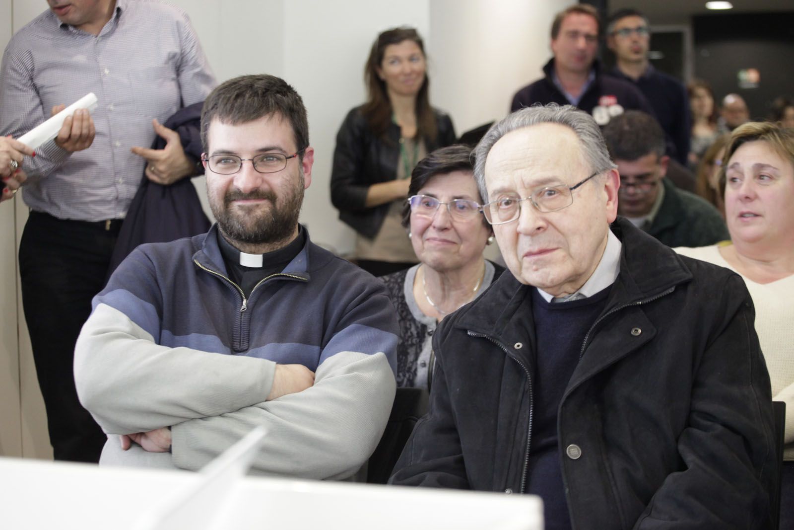 El nou mossènt de Les Planes amb mossènt Blai Blanquer. FOTO: Artur Ribera