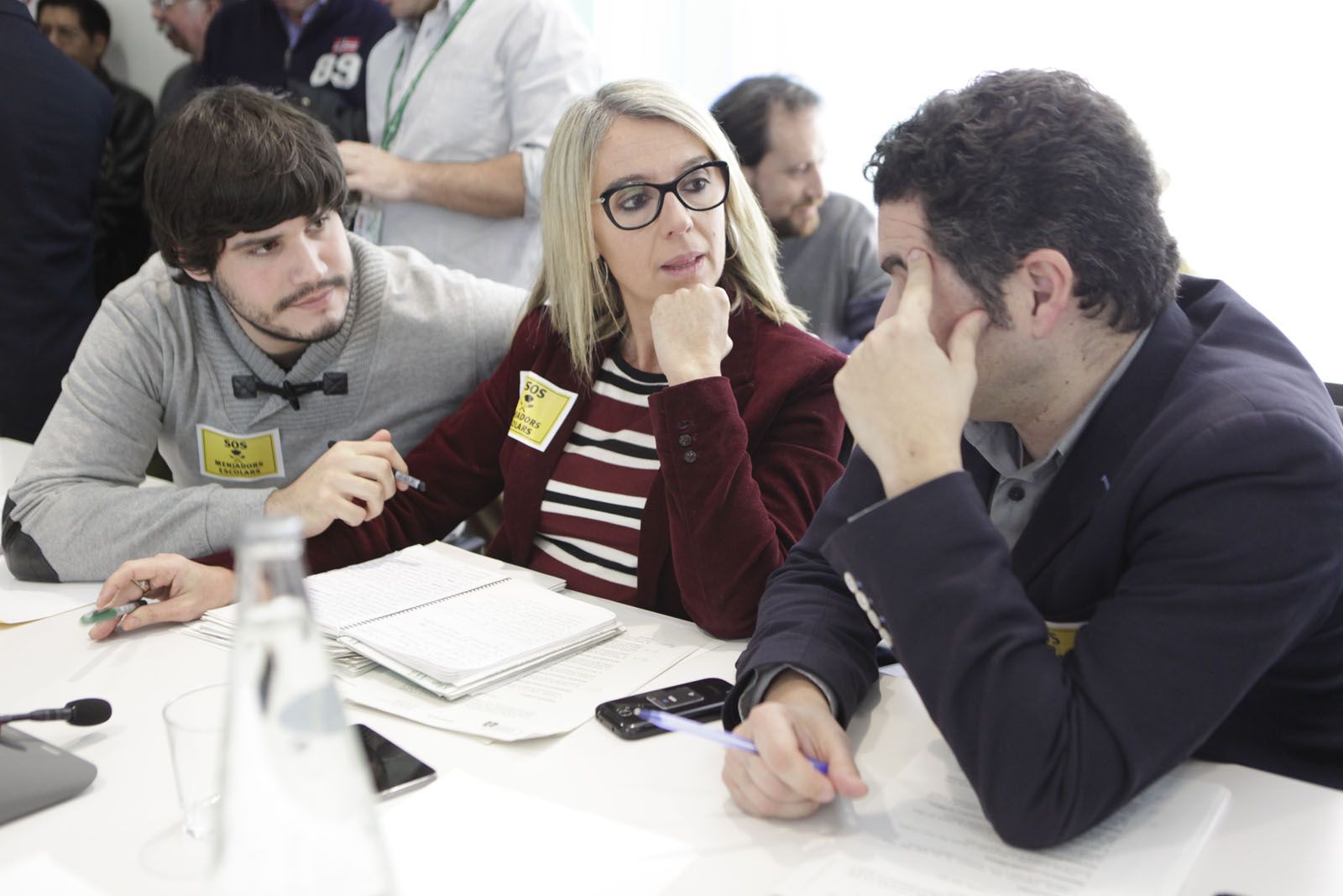 ERC-MES fa balanç del primer any de mandat  FOTO: Artur Ribera