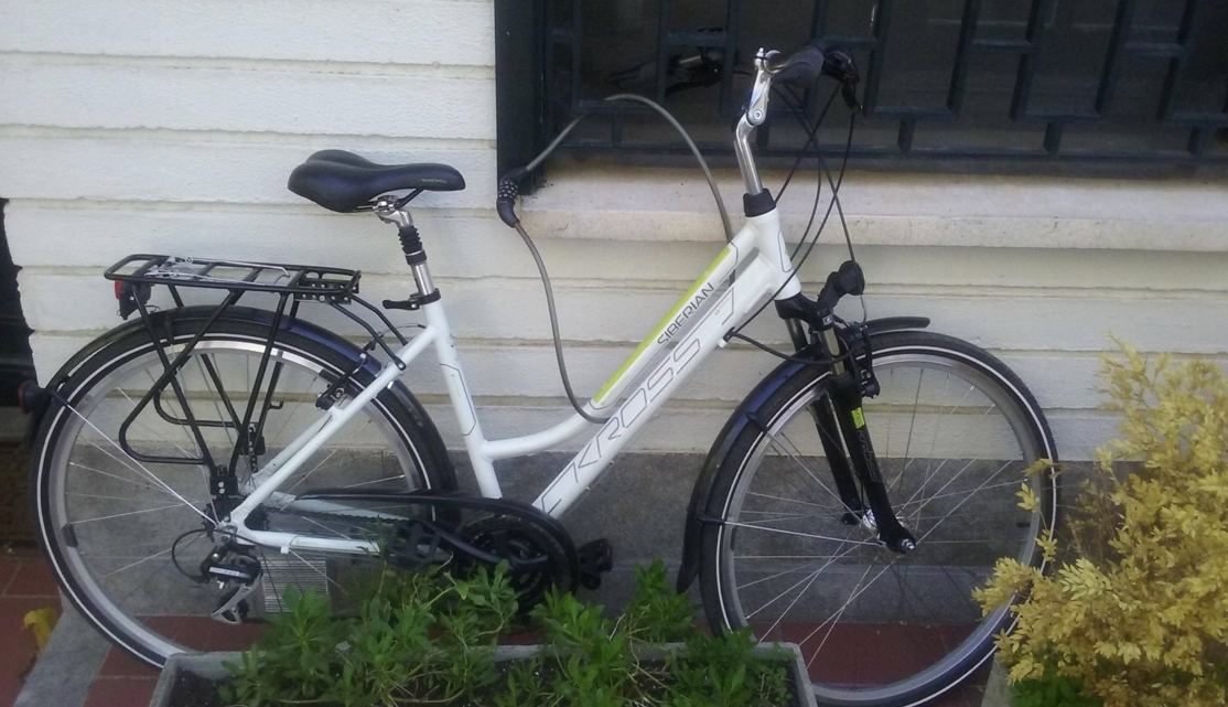 Imatge de la bicicleta robada. FOTO: Cedida