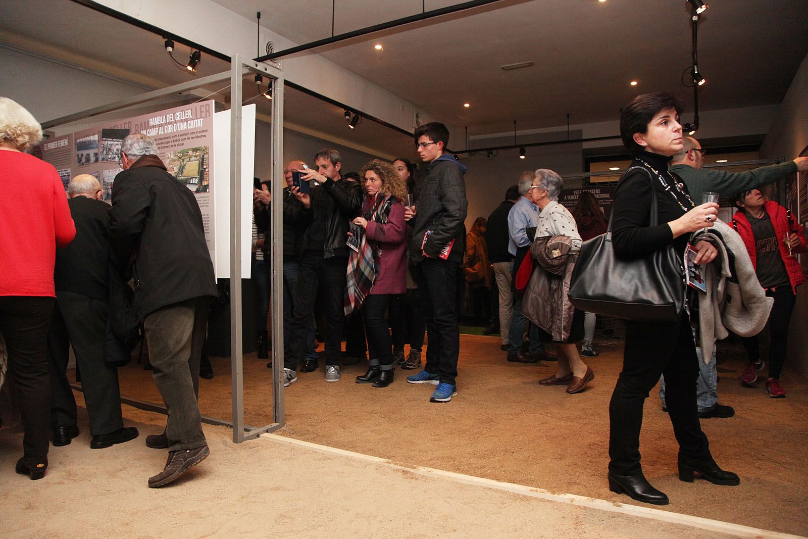 L'exposició s'ha inaugurat a la Casa de Cultura. FOTO: Lali Puig