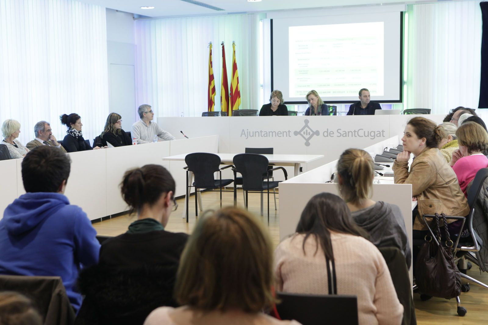 La sessió s'ha celebrat el dimarts, 26 de gener FOTO: Artur Ribera