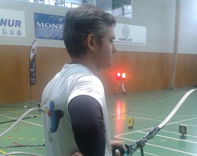 Raul Quiles, en una participació anterior en el Campionat de Catalunya FOTO: Club Arquers Sant Cugat