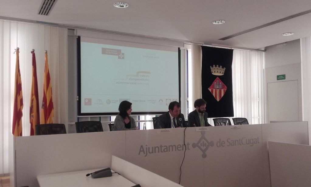 El tinent d'alcalde d'Economia, Carles Brugarolas, ha donat a conèixer els projectes guanyadors FOTO: Localpres