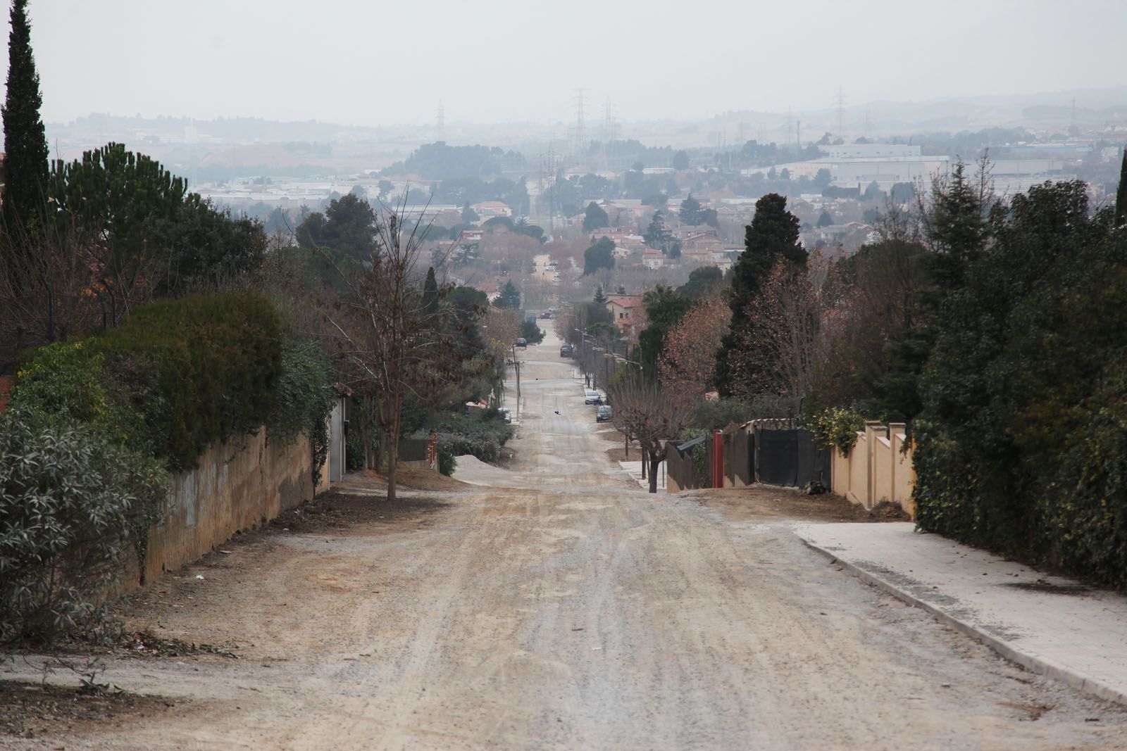 L'avinguda de Baixador, en el seu encreuament amb la Rambla del Jardí FOTO: Lali Puig