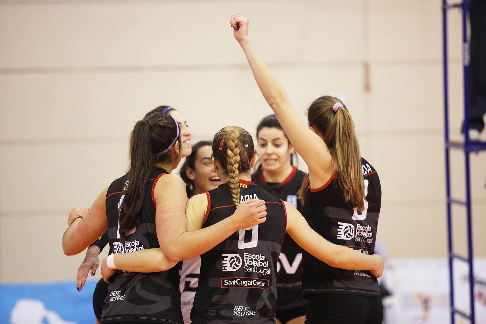 El DSV CV Sant Cugat guanya 3-0 el Voley Ciutat Cide. FOTO: Lali Puig