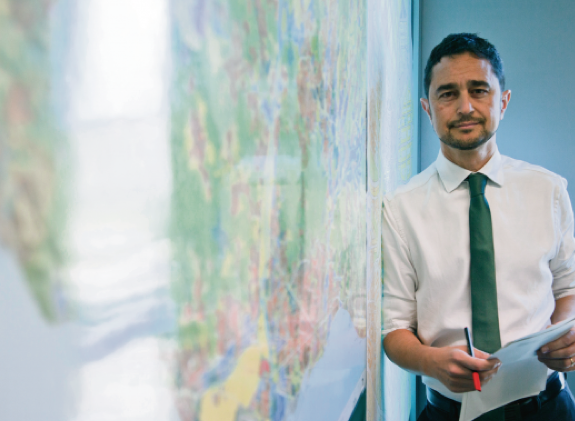 Damià Calvet, alcalde accidental fins al 25 d'agost FOTO: Lali Puig