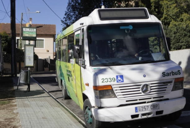 La CUP demana més freqüència de pas a la línia 3, l'única que connecta directament la Floresta i les Planes amb Sant Cugat FOTO: Artur Ribera