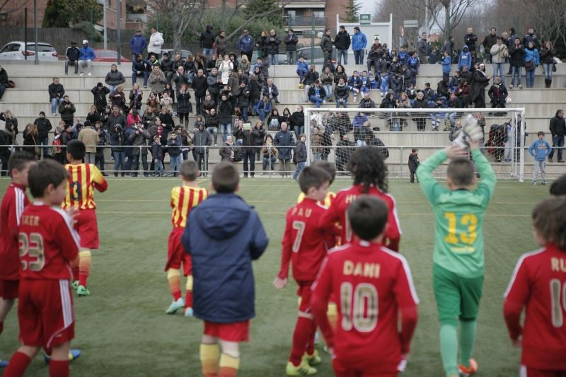 El primer Torneig Solidari Sant Cugat Esport FC-Fundación Vicente Ferrer es va fer l'1 de març del 2014 FOTO: Artur Ribera