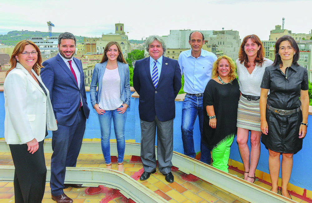 L'equip d'Eurofincas Foto: cedida