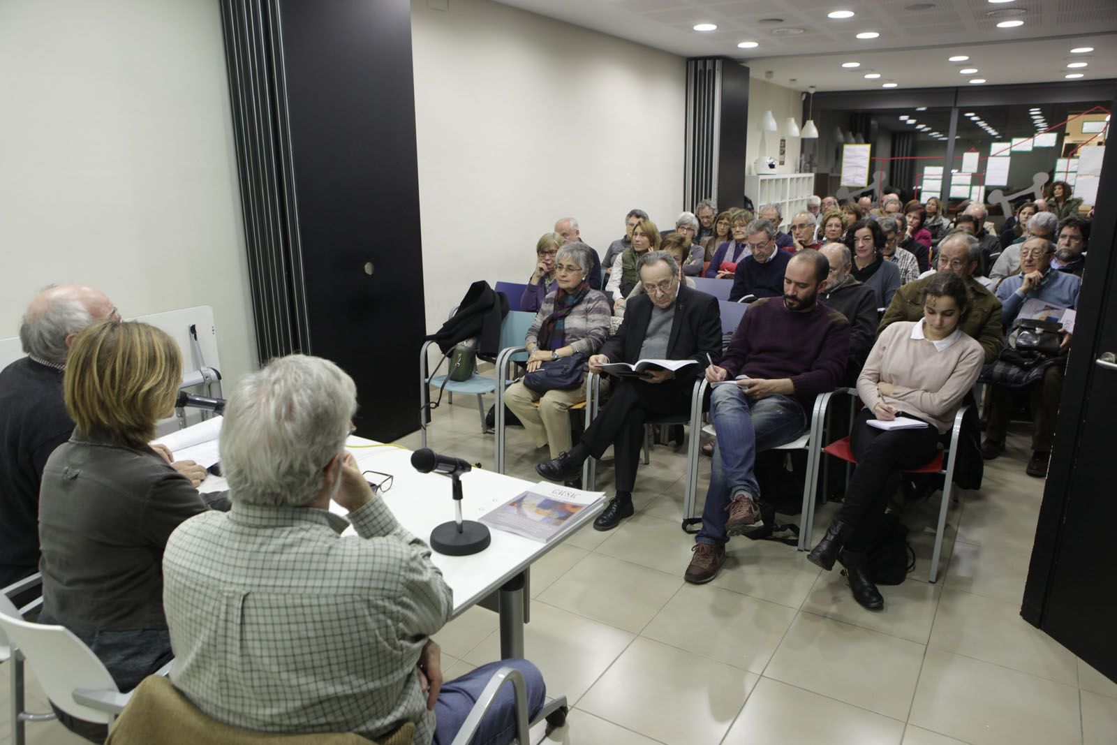 El guardó es lliurava dimecres, 3 de febrer, al Xalet Negre FOTO: Artur Ribera
