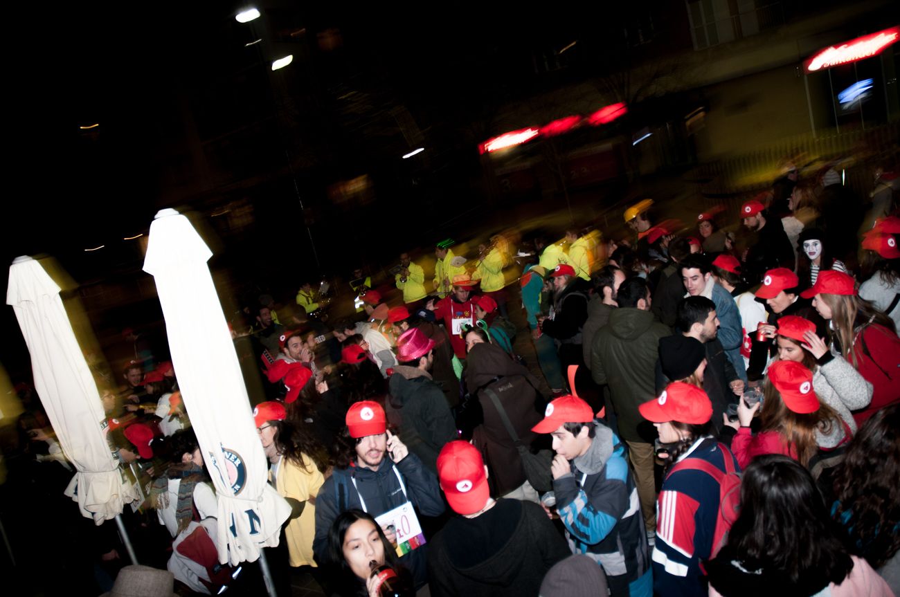 Cercatasques ambientat en la Marxa infantil. FOTO: David Molina