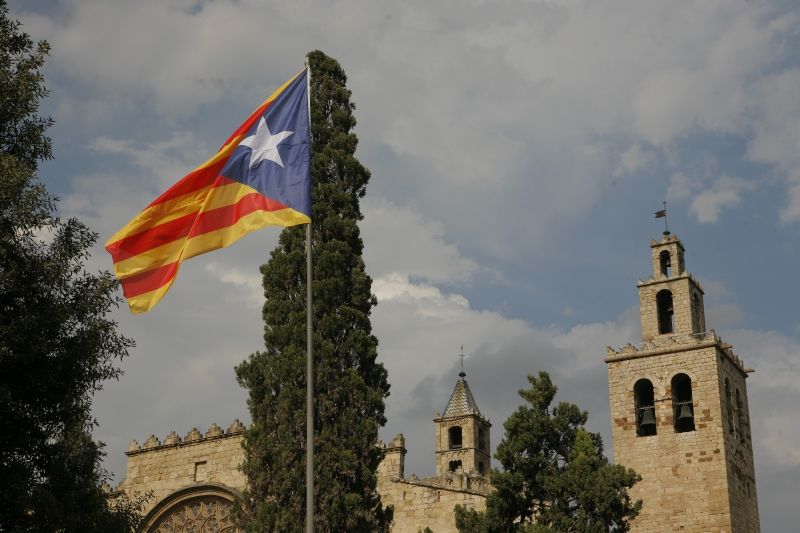 Sant Cugat va donar suport a la moció del Parlament de Catalunya FOTO: Artur Ribera
