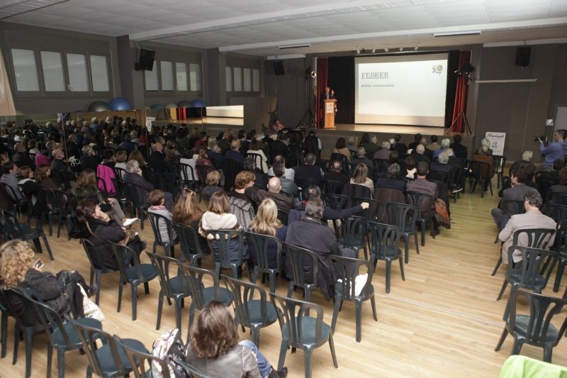 La presentació del programa d'actes del 50è aniversari del Club Tennis Natació Sant Cugates va fer el 26 de novembre FOTO: Artur Ribera