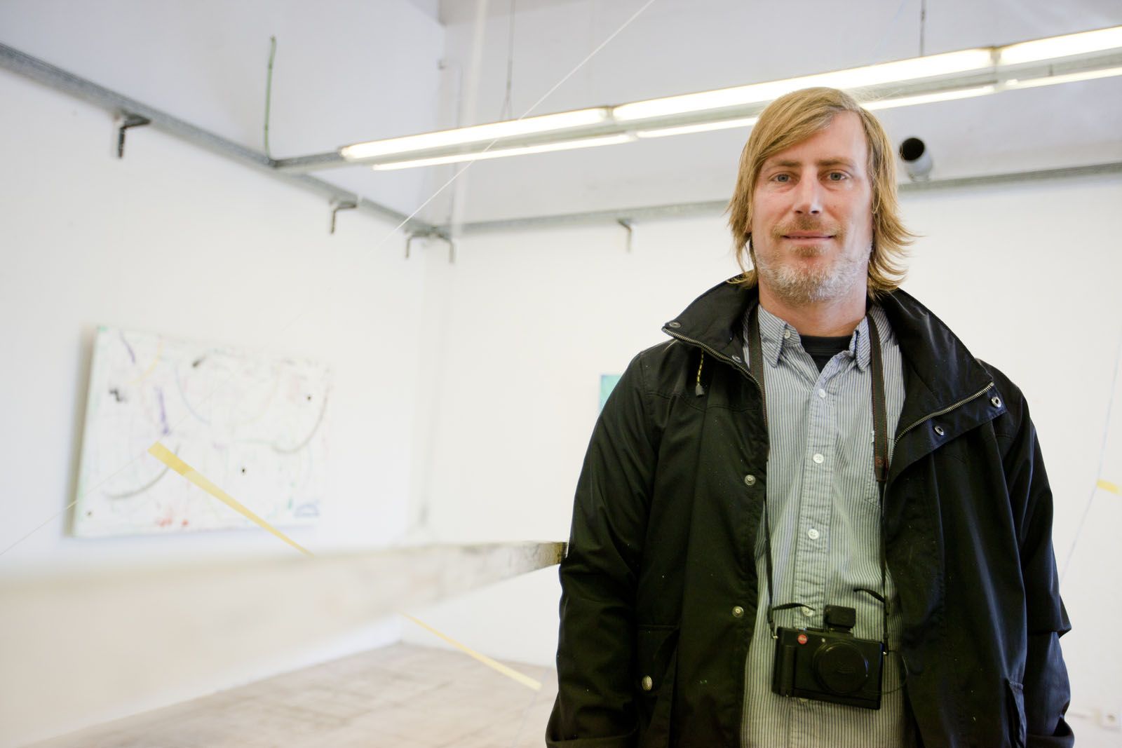 Inauguració a la Puntual de l’exposició ’Main Collection + Installation' a càrrec de Víctor Tarragó. FOTOS: Lali Puig