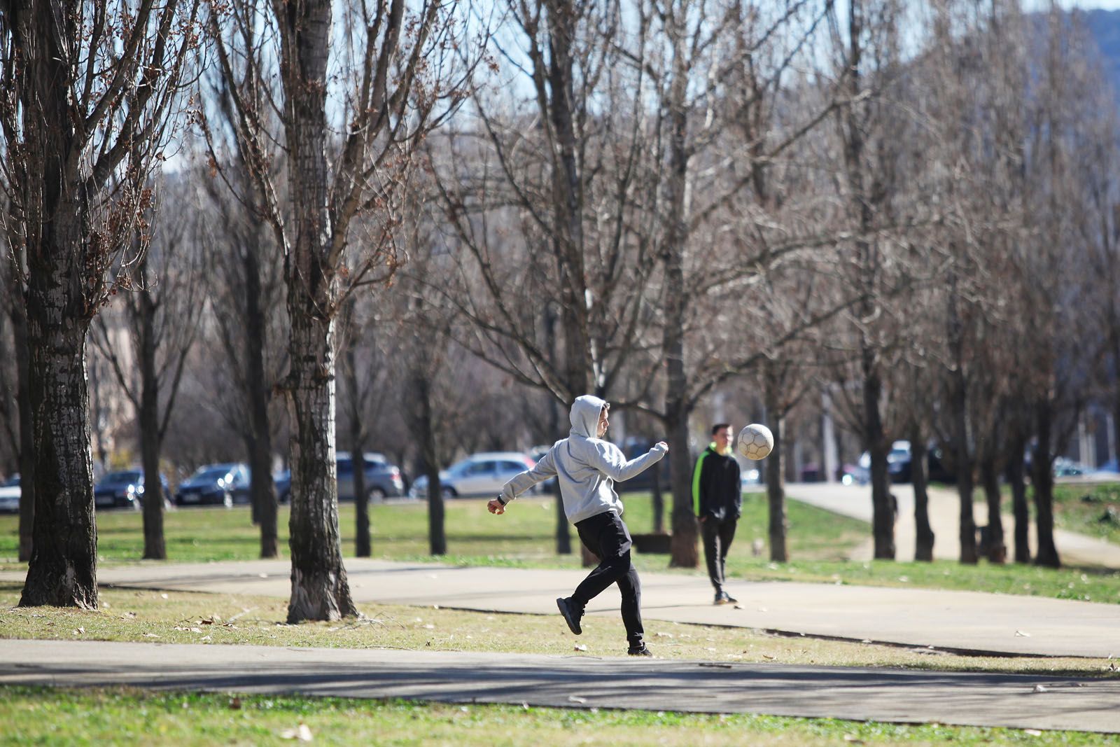 Moments de joc a Coll Favà. FOTO: Lali Puig