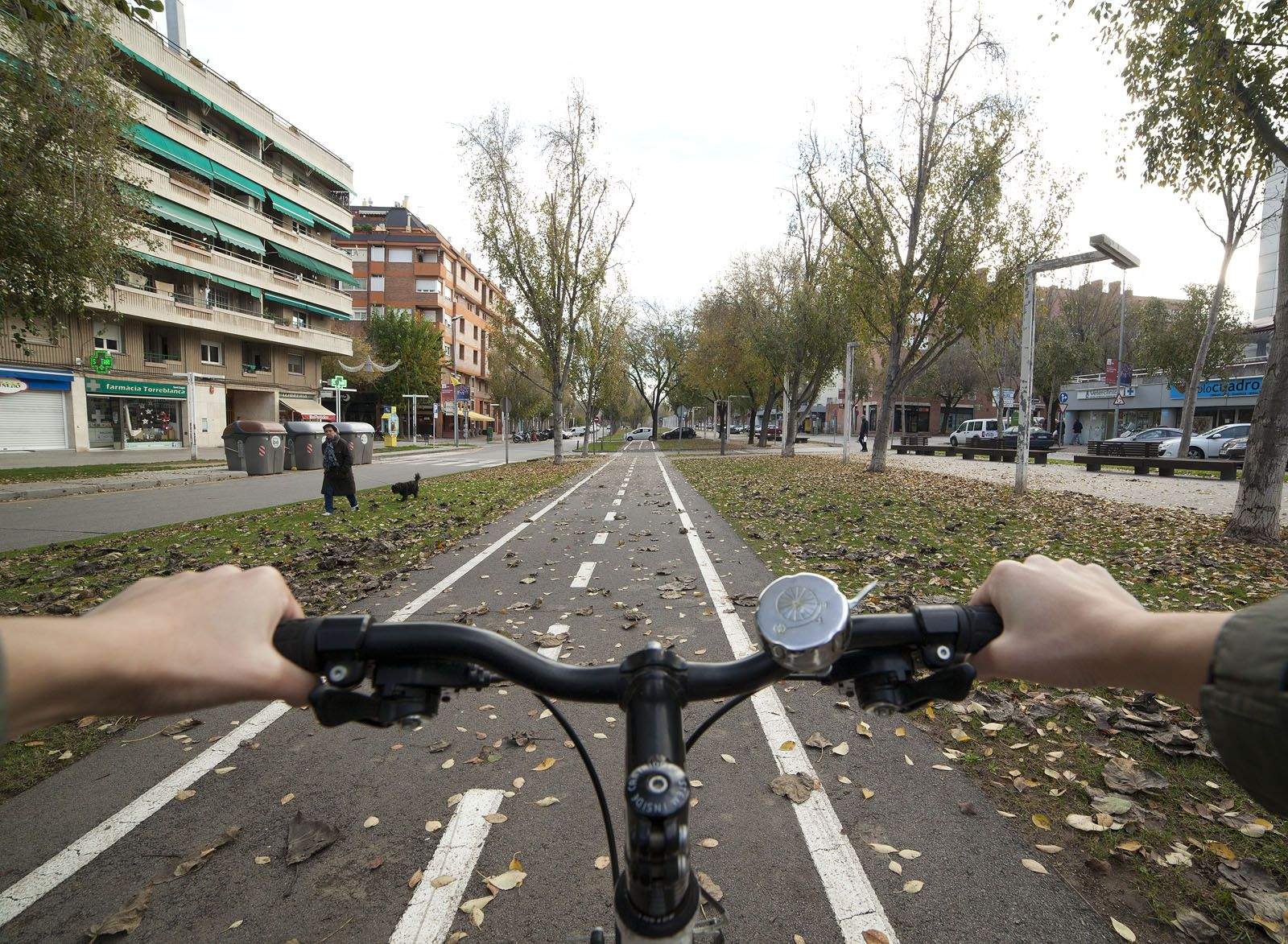 L'encaix de les bicicletes amb els cotxes i els vianants és un tema que s'ha de tractar. FOTO: Artur Ribera