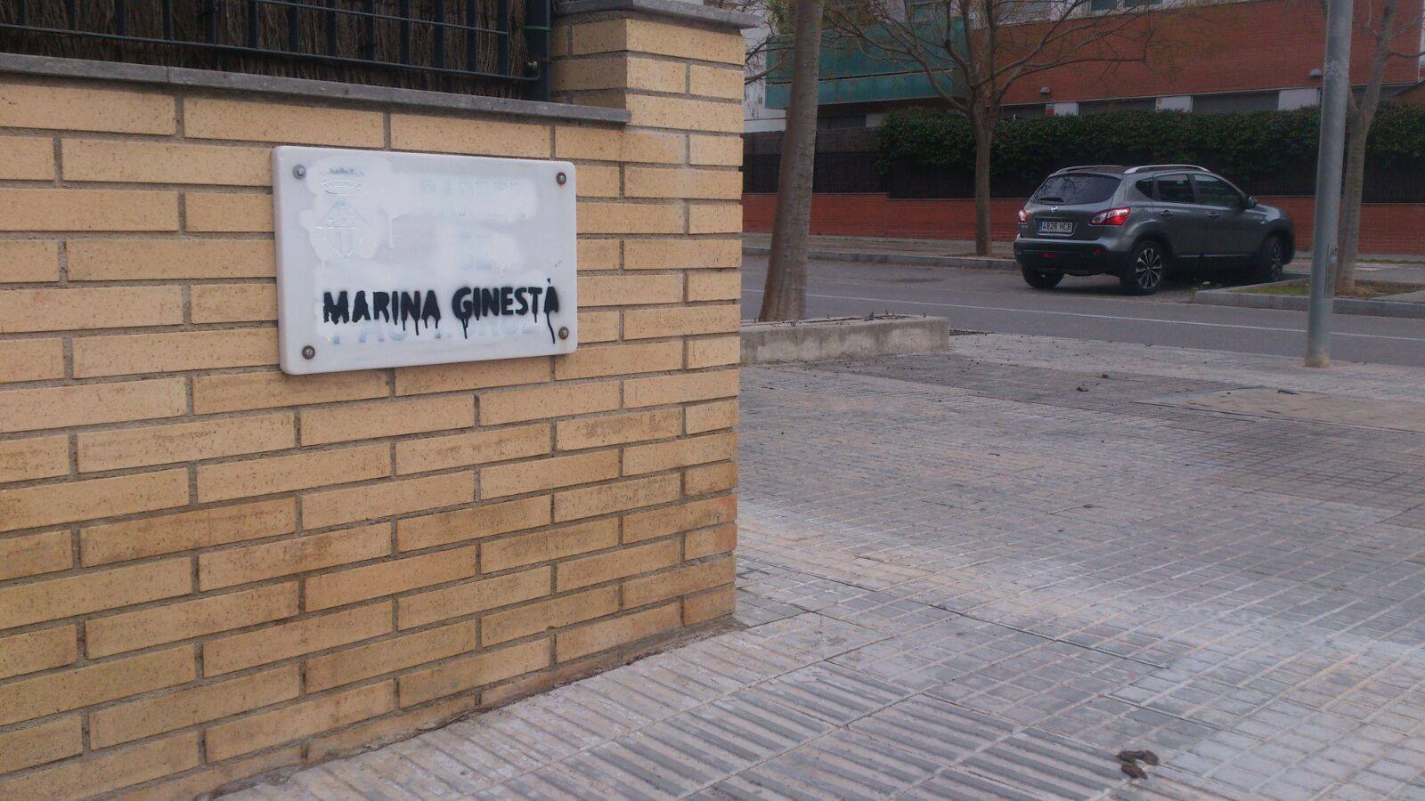 L'acció reivindica el paper de les dones en la història FOTO: Cedida