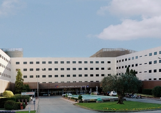 Entrada de l'Hospital General de Catalunya, a Sant Cugat FOTO: Cedida