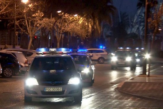 Imatge d'arxiu de cotxes de la Guàrdia Civil FOTO: ACN