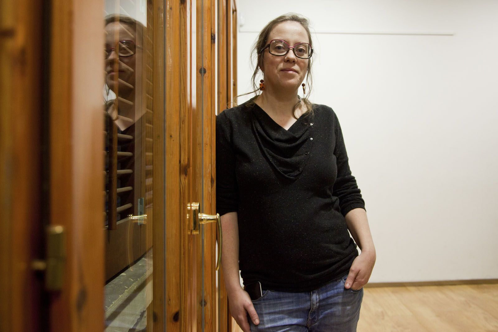 Eulàlia Reguant, al Casino de la Floresta FOTO: Lali Puig