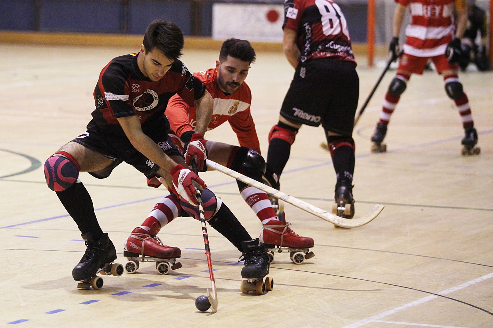 Pau Gilabert ha estat autor del quart gol dels locals FOTO: Lali Puig