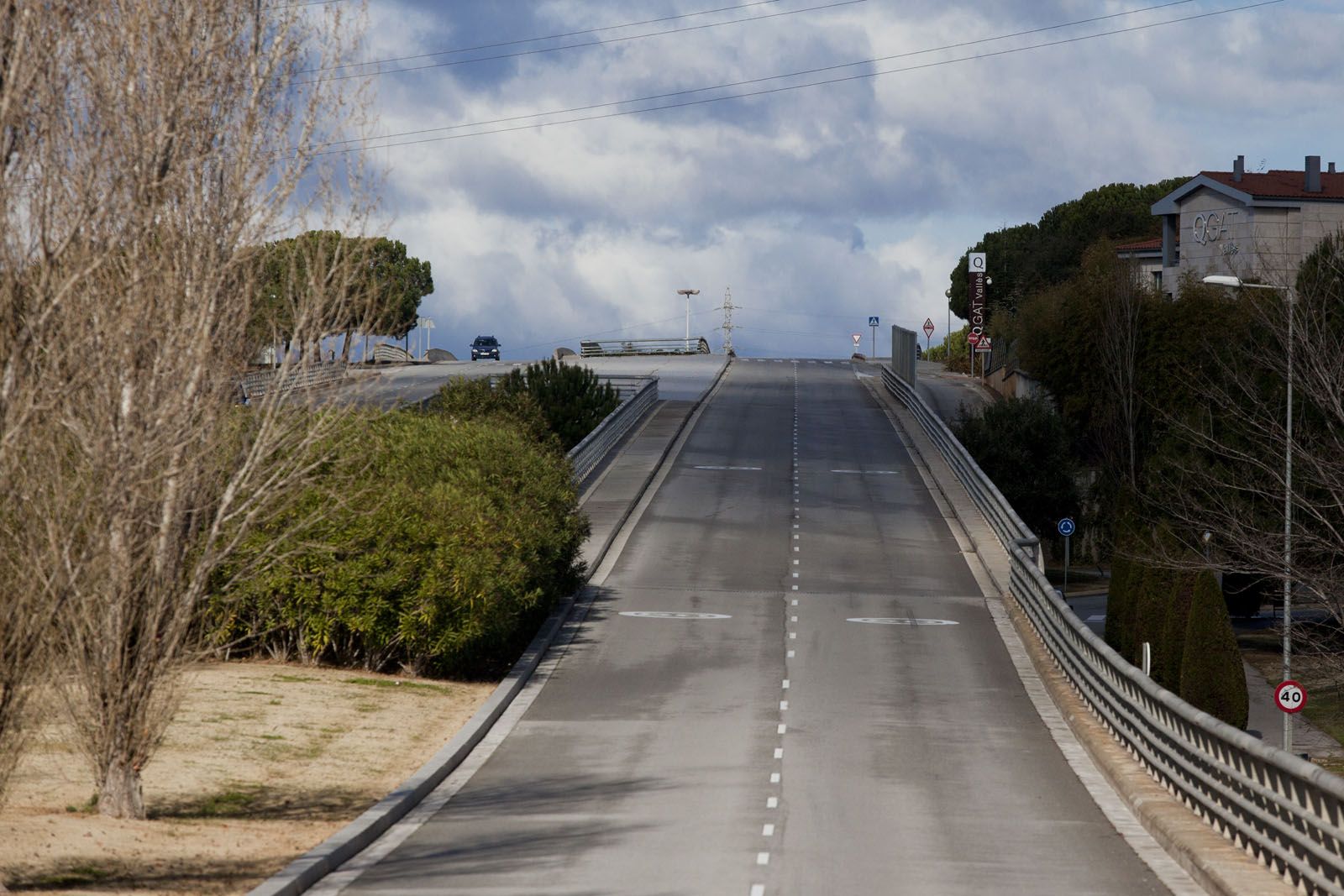 Carretera de núvols. FOTO: Lali Puig