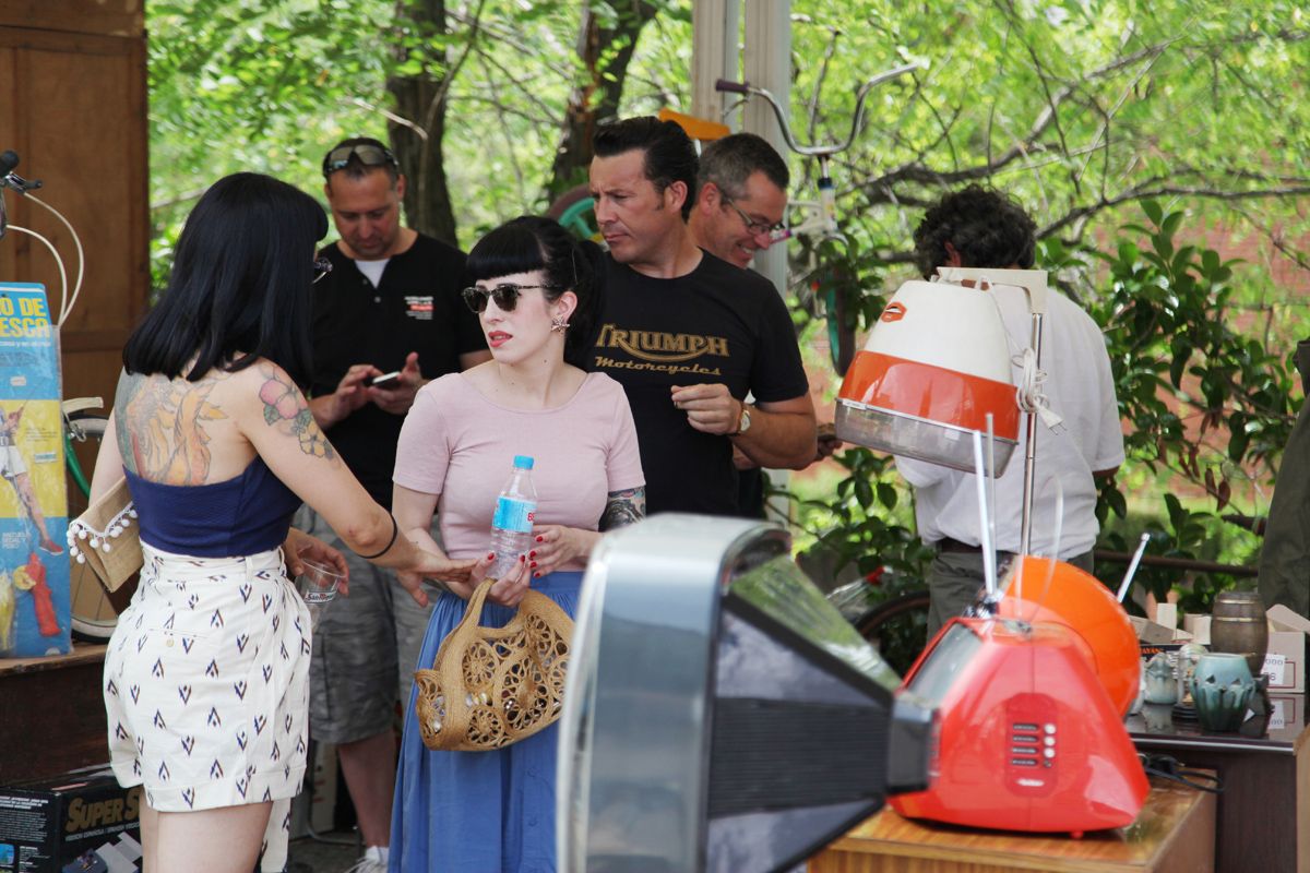 El Vintage Market del Mercantic és el lloc ideal on trobar tresors amagats FOTO: Lali Puig