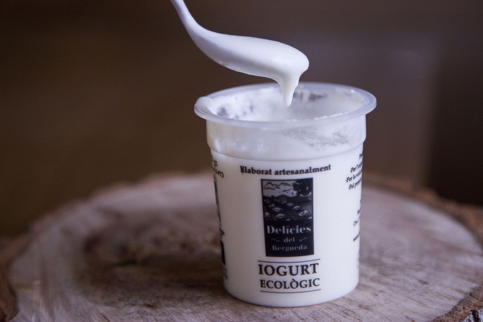 Els iogurts es comercialitzen sota la marca de Delícies del Berguedà FOTO: Lali Puig