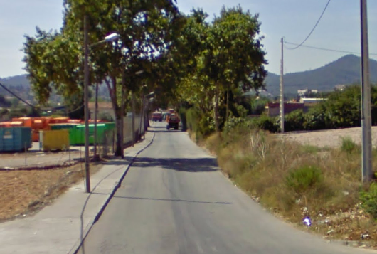 L'avinguda de Can Fontanals se situa a prop del Sant Cugat Centre Comercial FOTO: Cedida