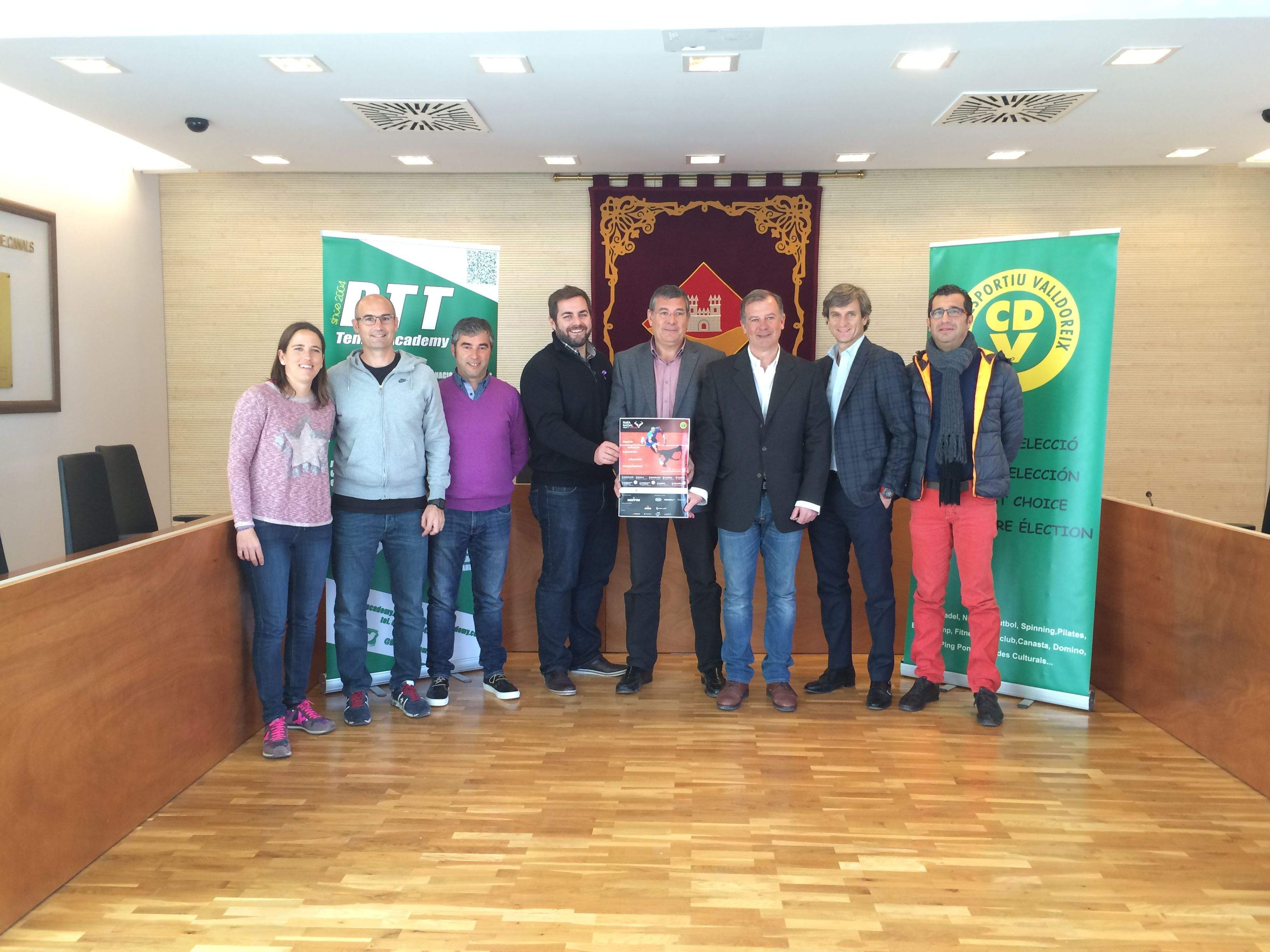 Sònia Delgado, Roger Badia, JF Fernández, Eloi Rovira, Josep Puig, Carles Costa i Julian Peñas FOTO: À. L. P.