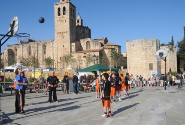 ERC Sant Cugat fa temps que demana canviar el nom de la plaça del Rei per plaça de la República FOTO: David Fernández