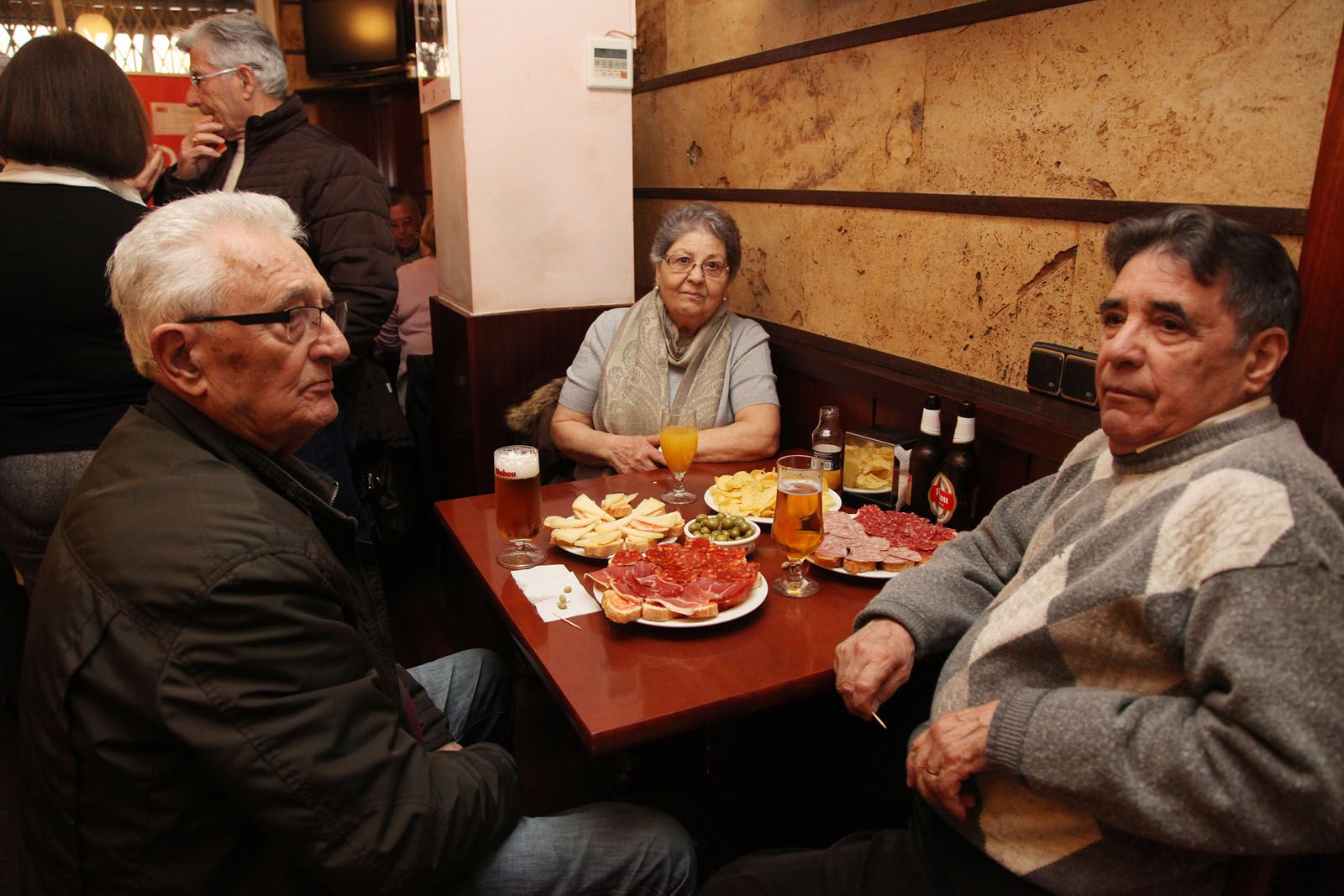 Acte d'homenatge a La Haba al Bar Encuentro FOTO: Lali Puig