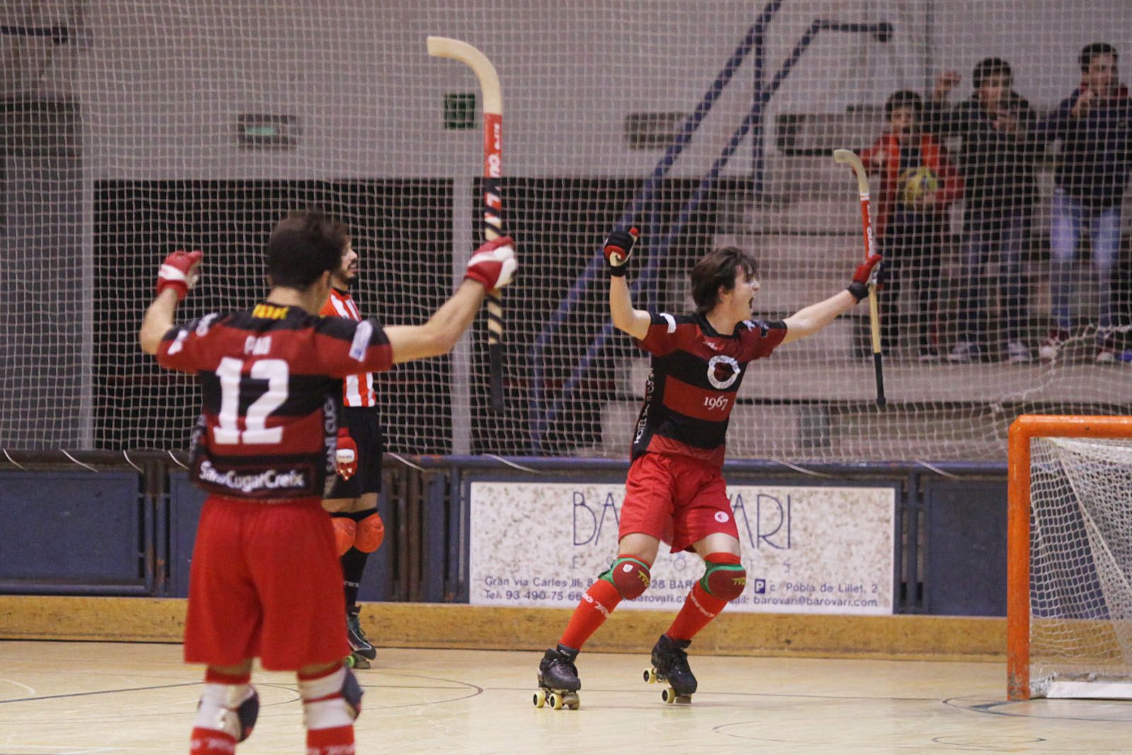 Hoquei sobre patins masculí: PHC Sant Cugat vs CHP Sant Feliu a la ZEM Rambla del Celler. FOTOS: Lali Puig