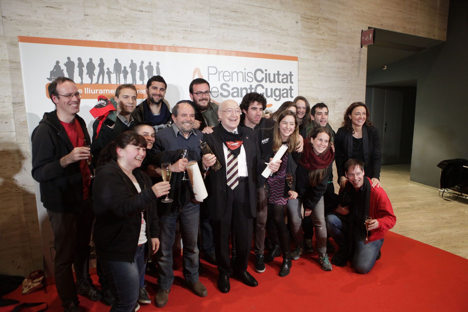 Els Diables amb Jaume Pla al mig FOTO: Artur Ribera