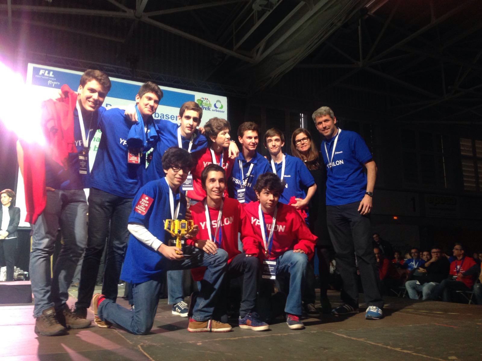 Els integrants de l'equip YPSILONVIARO FOTO: Cedida