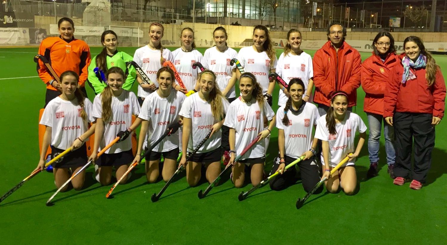 Selecció catalana cadet femenina FOTO: FCH