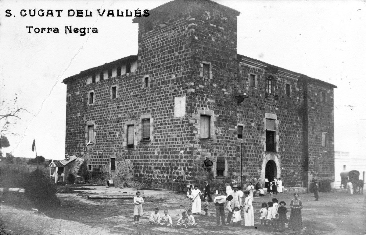 La Torre Negra a principis del segle xx Autor: Desconegut. Fons Josep Maria Casas Eroles