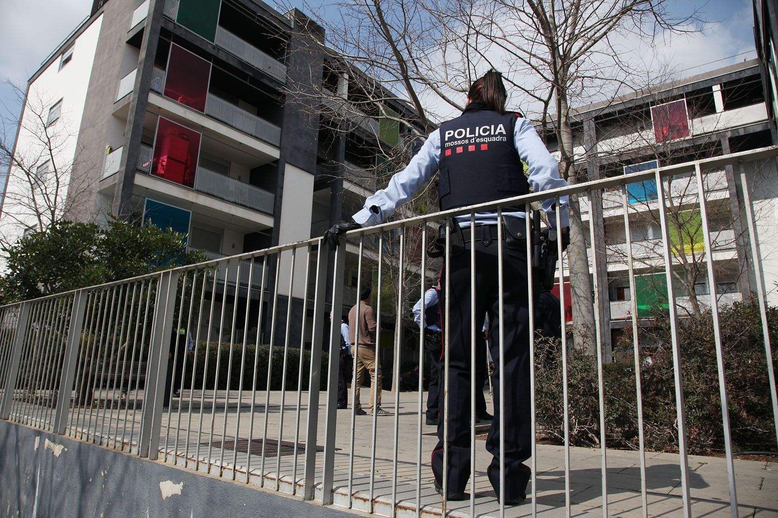 Moment dels disturbis FOTO: Lali Puig 