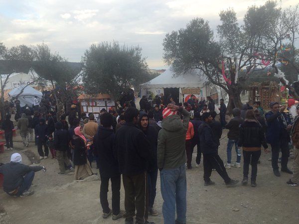 Imatge del camp de refugiats de Moria FOTO: Tomás Rodríguez