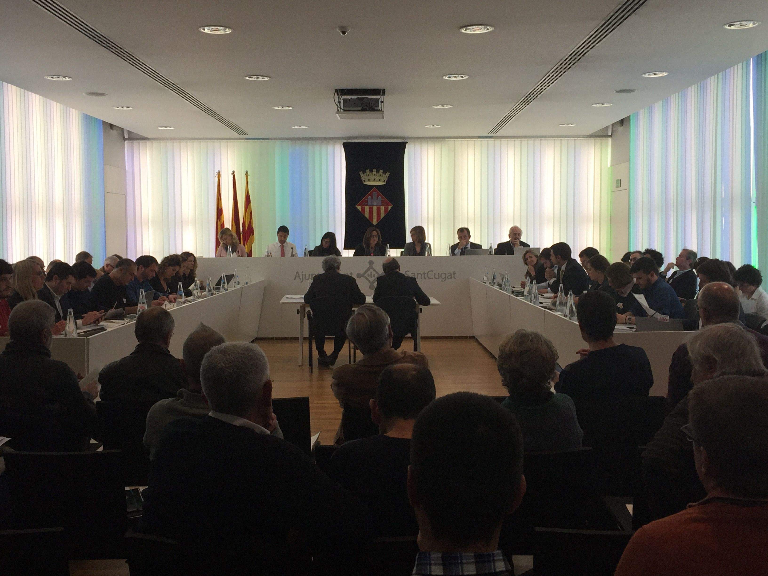 El ple se celebra cada tercer dilluns 