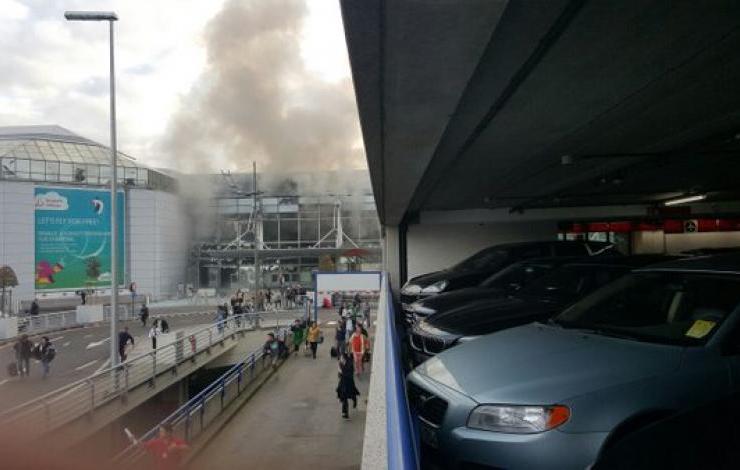 Imatge de l'aeroport Zaventem de Brussel·les  FOTO: Cedida
