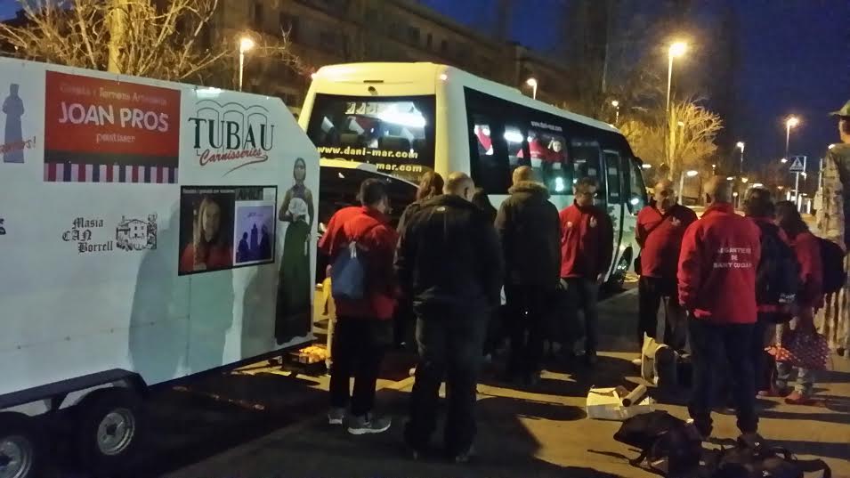 Els geganters han sortit aquest 25 de març  FOTO: Cedida