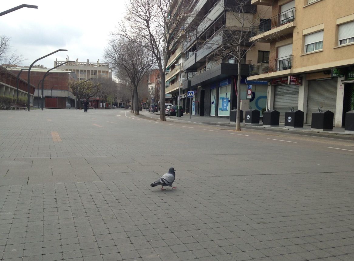Passejar per Sant Cugat un Divendres Sant FOTO: C.Caballé