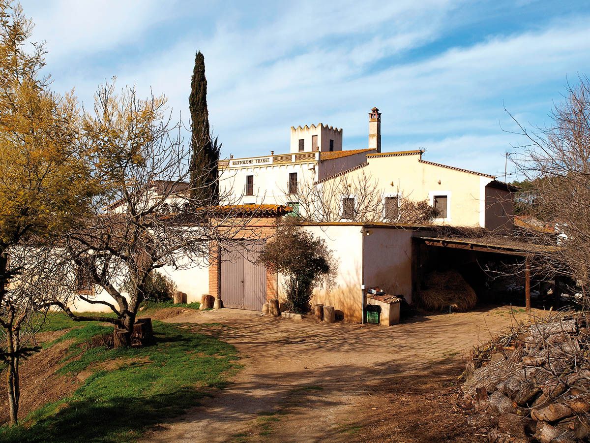 Masia de can Trabal. Foto: Artur Ribera