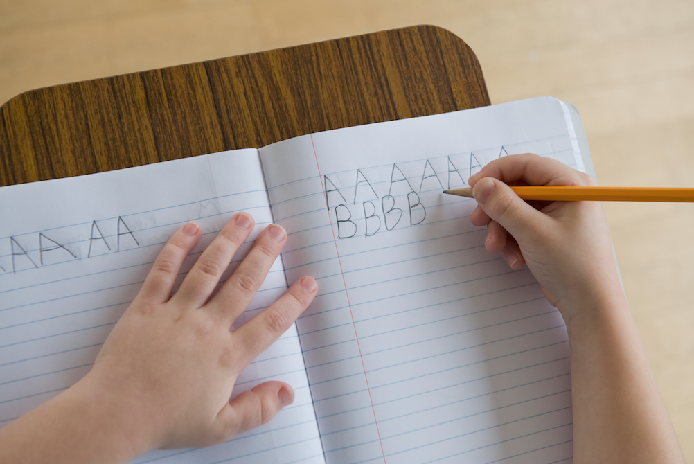 És important aprendre a escriure bé des d'un principi FOTO: Cedida