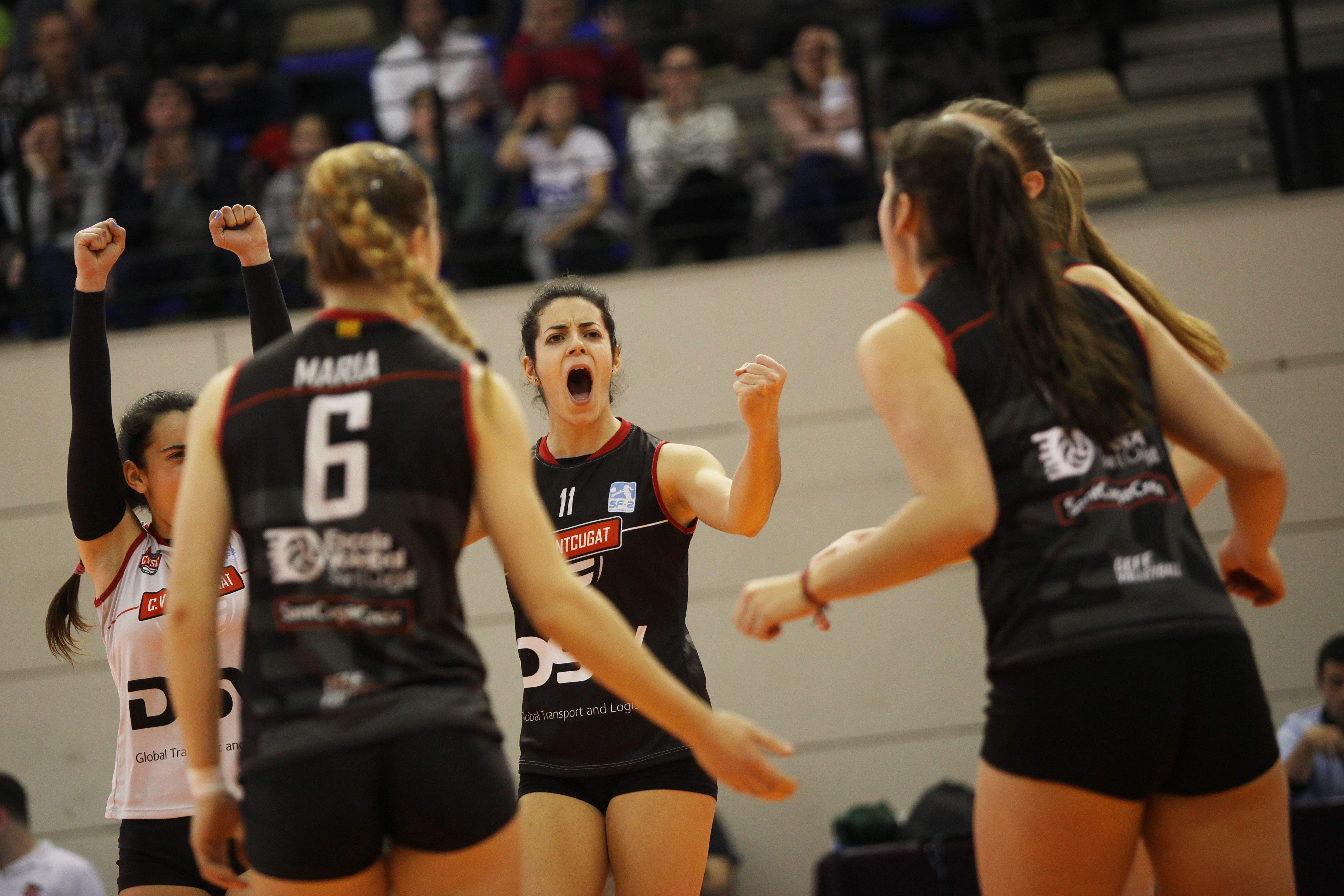 El DSV CV Sant Cugat ha guanyat els últims 16 partits de lliga FOTO: Lali Puig