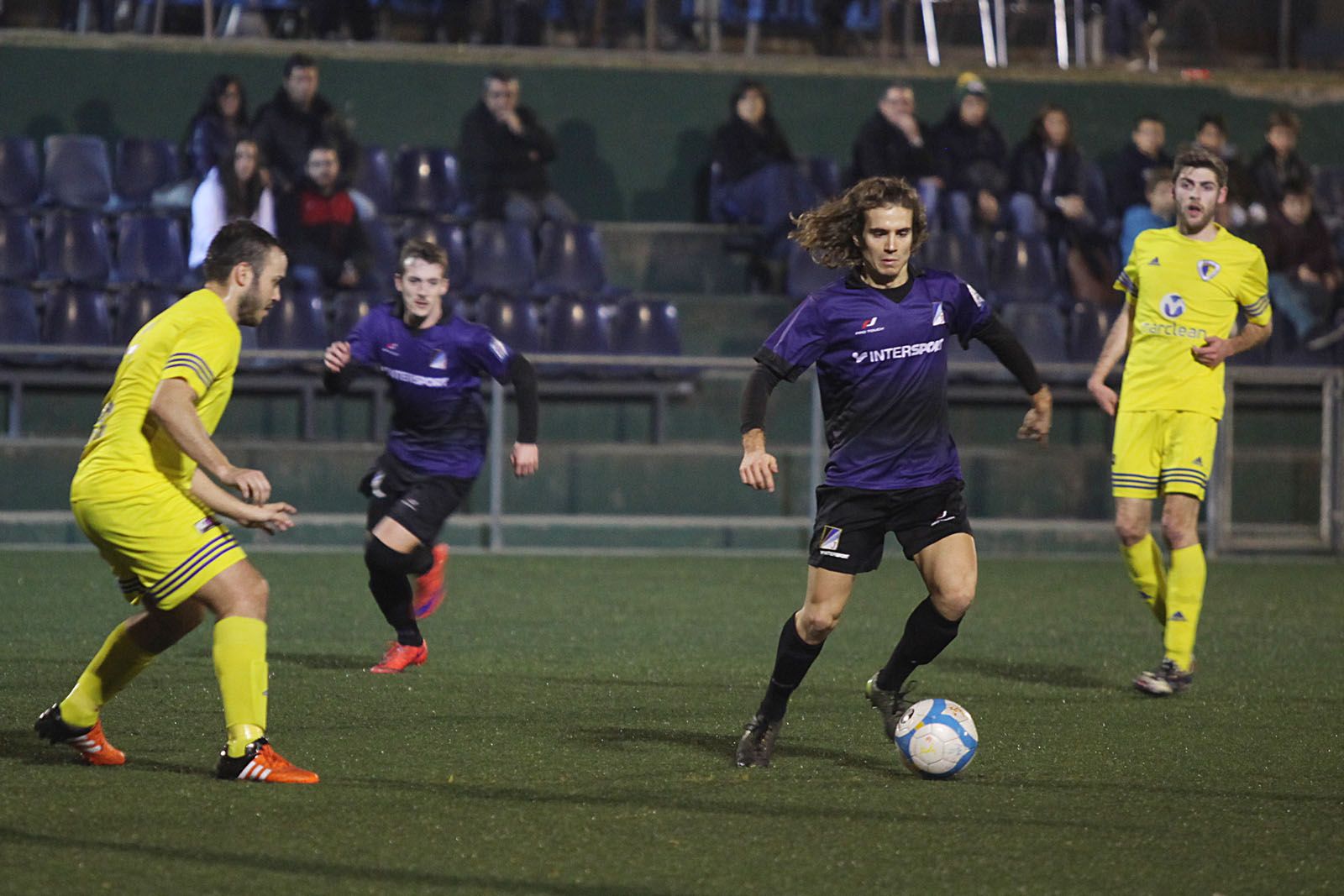 Imatge d'arxiu d'un partit del Junior FC d'aquesta temporada FOTO: Lali Puig